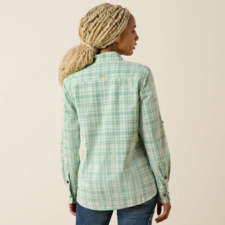 Ariat Womens Rebar Made Tough Durastretch Work Shirt