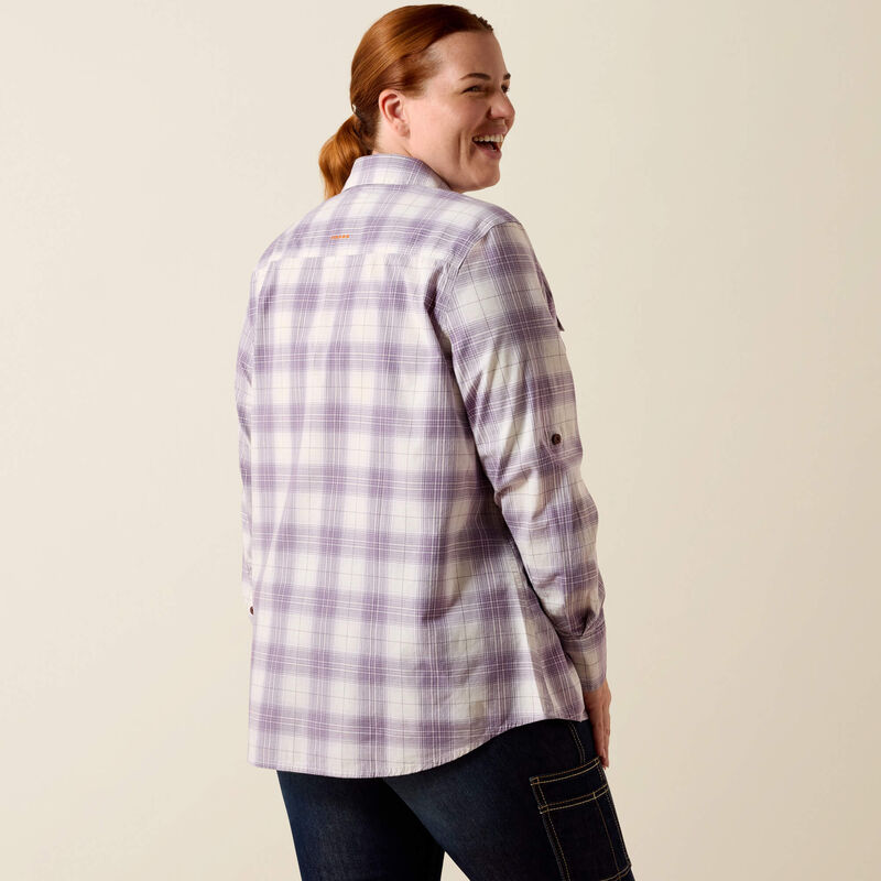 Ariat Womens Rebar Made Tough Durastretch Work Shirt