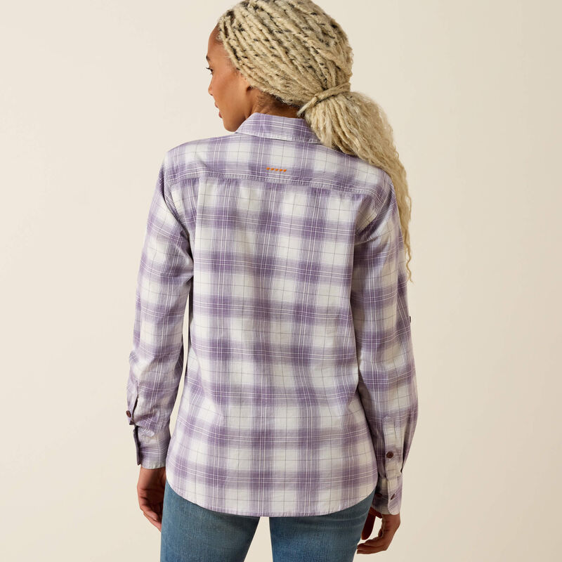 Ariat Womens Rebar Made Tough Durastretch Work Shirt