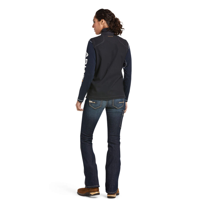 Ariat Womens Rebar Stretch Canvas Softshell Vest