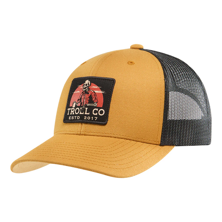 Troll Co. Riser Curved Brim Trucker Hat