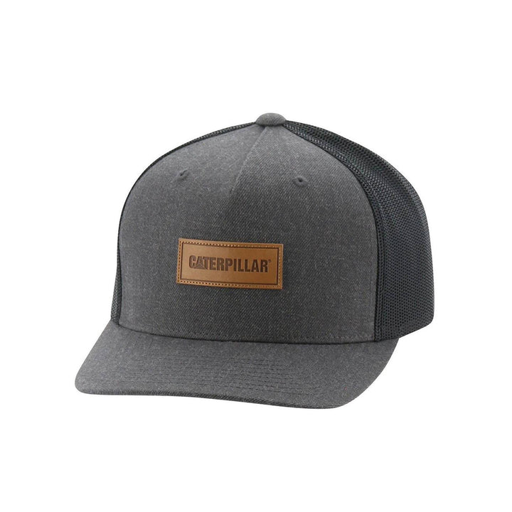 Caterpillar Patch Flat Bill Cap
