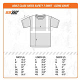 SafetyShirtz Men's SS360º Stealth American Grit Black Reflective Safety Shirt