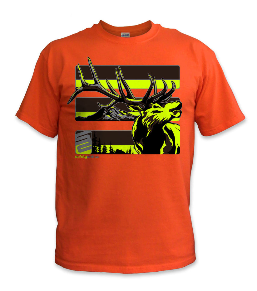 SafetyShirtz Elk Hi-Vis Safety Stripe Shirt