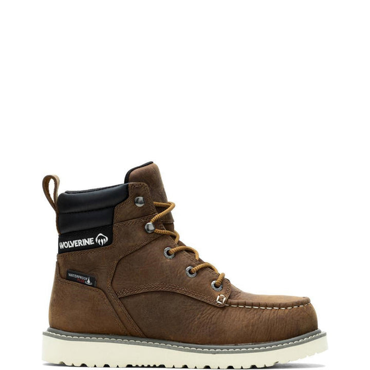 Wolverine Women's Trade Wedge 6" Moc Toe Steel Toe Work Boot