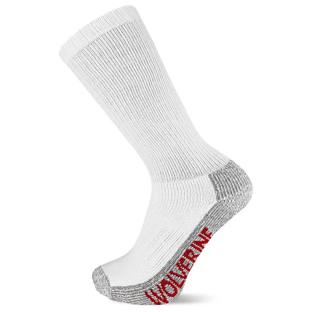 Wolverine 2 PK Steel Toe Cotton Over the Calf Sock