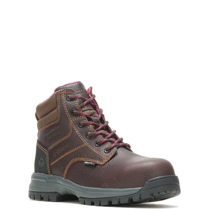 Wolverine Women's Piper Waterproof Composite-Toe 6" Work Boot