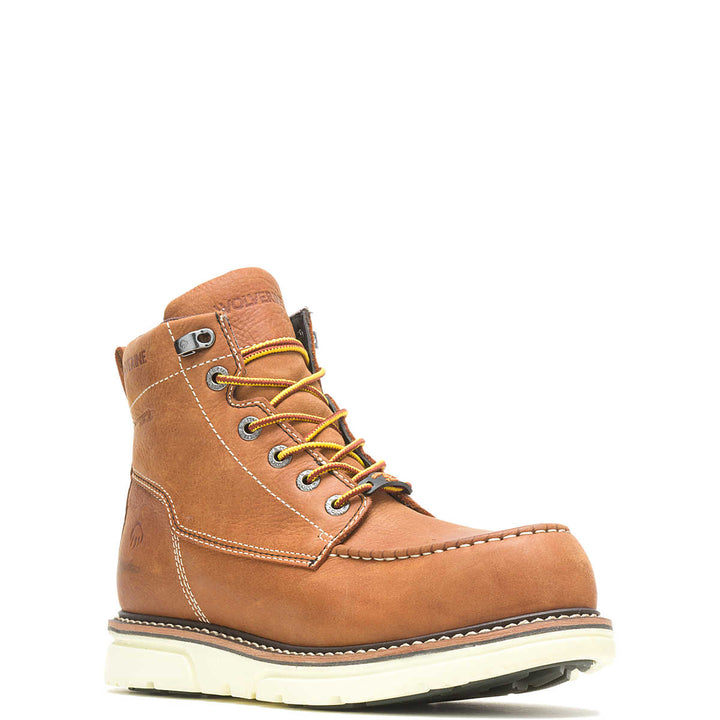 Wolverine Men's I-90 DuraShocks® Moc-Toe CarbonMAX® 6" Work Boot