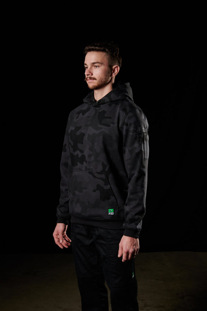 FXD Men's WF-1 HI VIS BONDED MEMBRANE FLEECE HOODIE