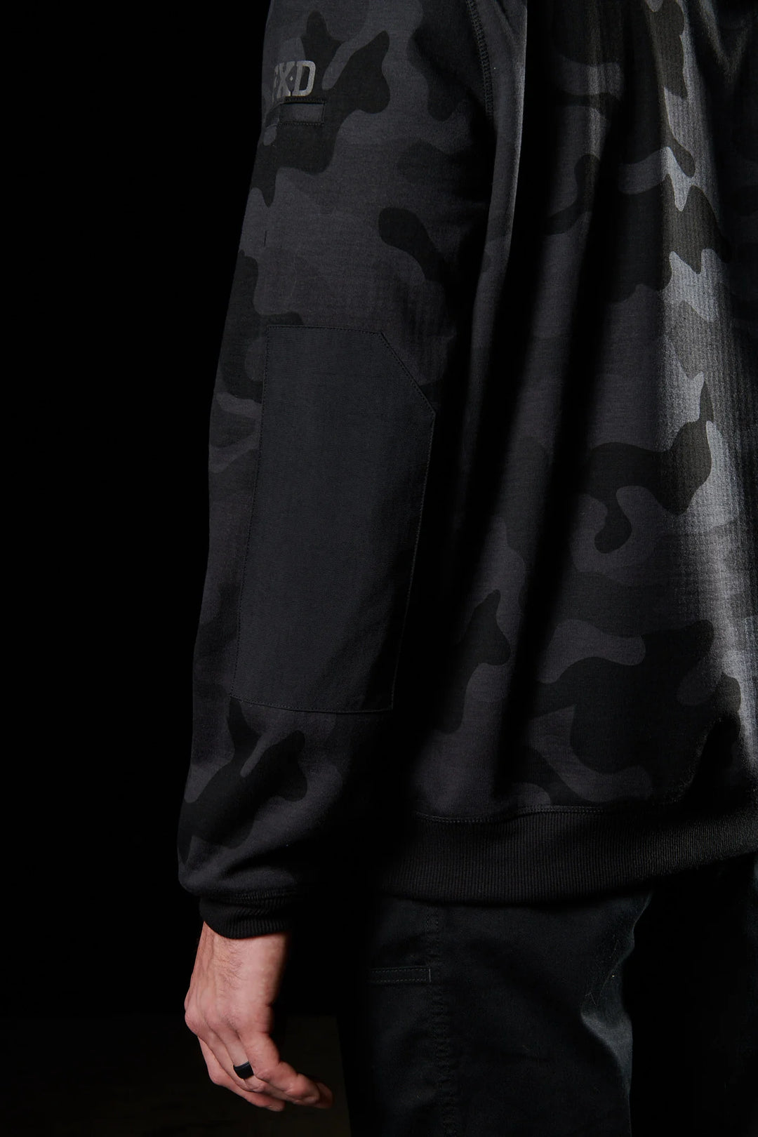 FXD Men's WF-1 HI VIS BONDED MEMBRANE FLEECE HOODIE