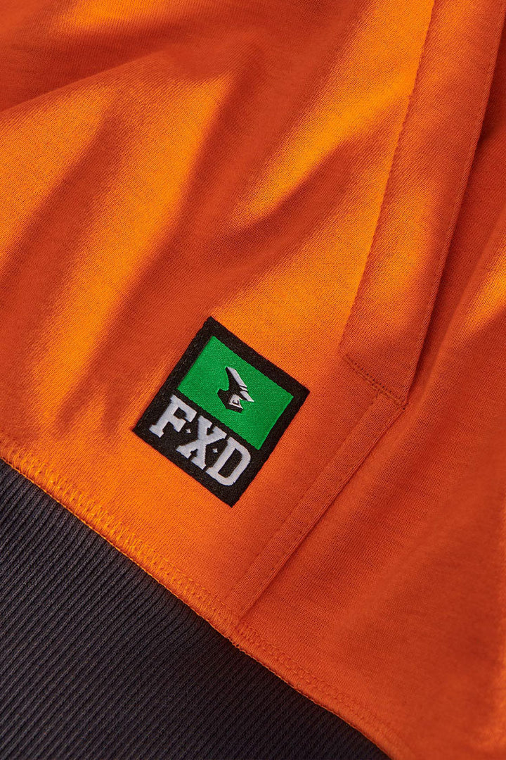 FXD Men's WF-1 HI VIS BONDED MEMBRANE FLEECE HOODIE
