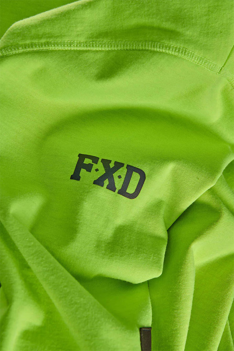 FXD Men's WF-1 HI VIS BONDED MEMBRANE FLEECE HOODIE