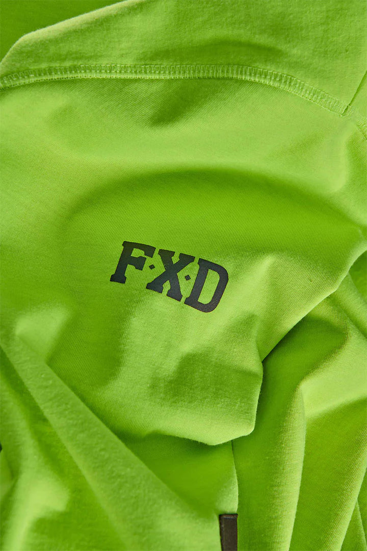 FXD Men's WF-1 HI VIS BONDED MEMBRANE FLEECE HOODIE