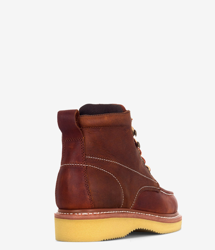 Work Zone Men's Moc Toe Workboot (Soft Toe)
