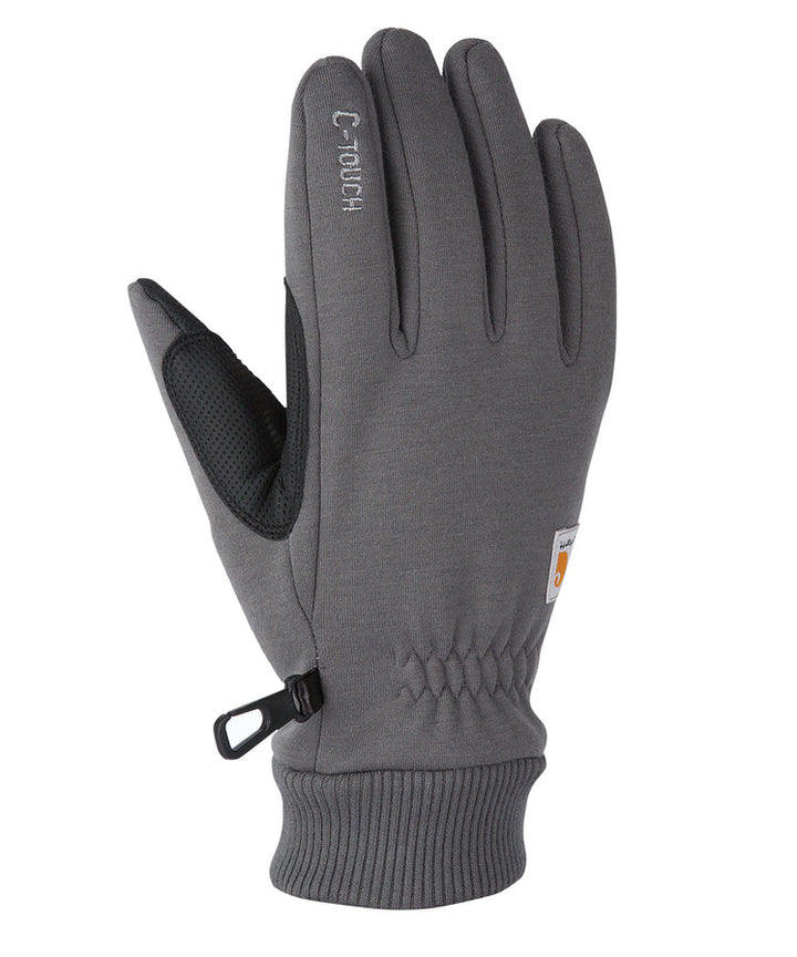Wind Fighter Thermal-Lined Fleece Touch-Sensitive Knit Cuff Glove