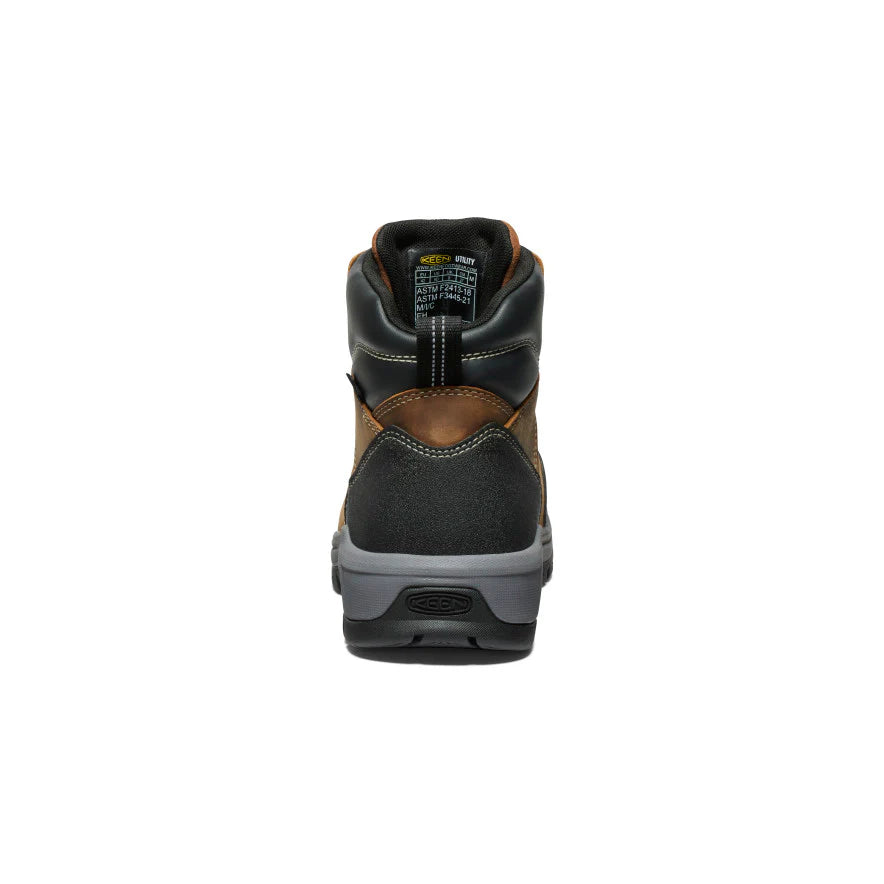 KEEN Men's Evanston 6" Waterproof Boot (Carbon Toe)