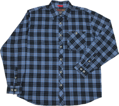 americaware-mens-chisel-flannel-marine-blue-workwear-wearhouse-work-boots-apparel-safety-gear
