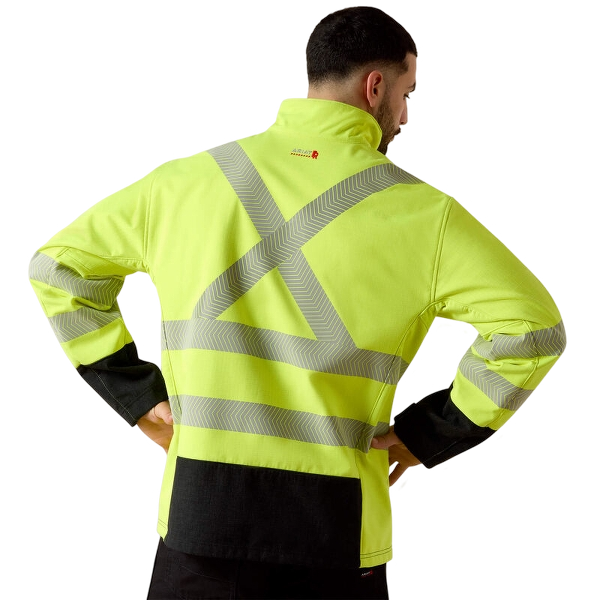 ariat-mens-fr-vernon-hi-vis-softshell-jacket-back-workwear-wearhouse-work-boots-apparel-safety-gear
