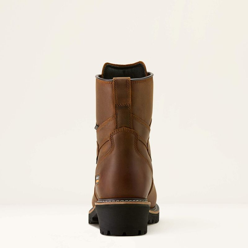 Ariat Men's Logger Shock Shield 8" Waterproof Composite Toe Work Boot