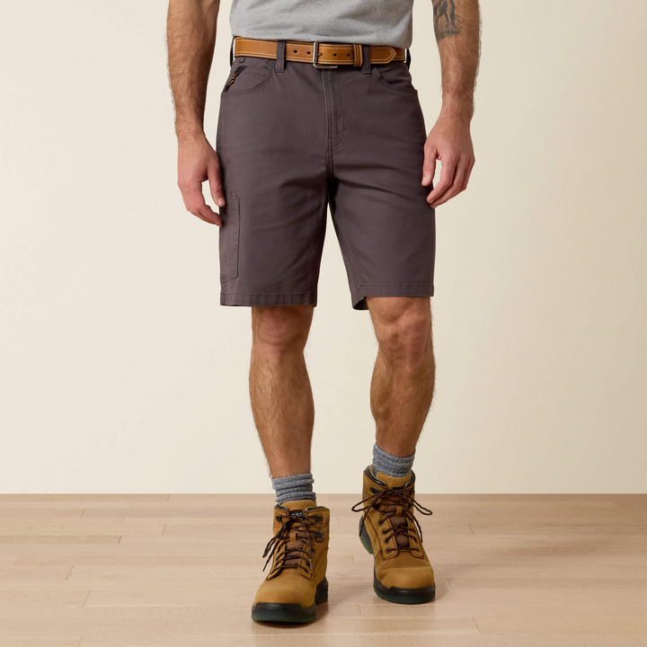 Ariat Mens Rebar Durastretch Made Tough 10" Short