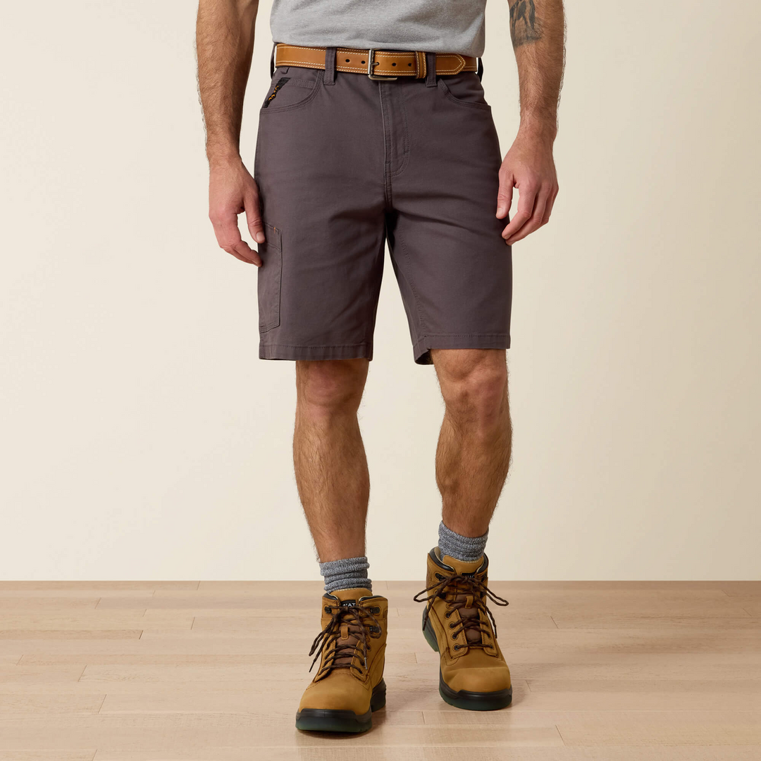 Ariat Mens Rebar Durastretch Made Tough 10" Short