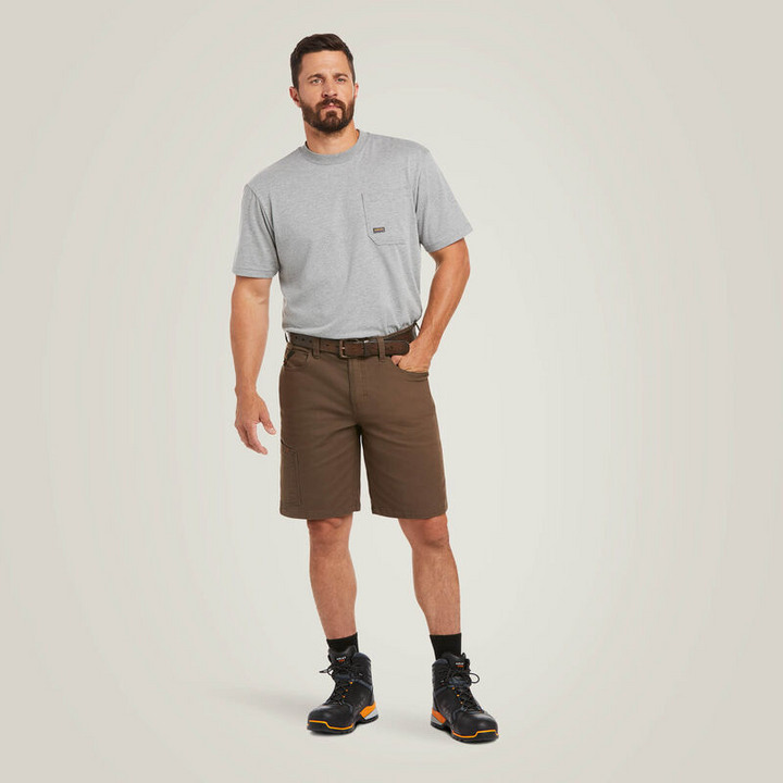 Ariat Mens Rebar Durastretch Made Tough 10" Short
