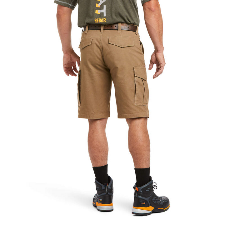 Ariat Mens Rebar Durastretch Made Tough Cargo 11" Short