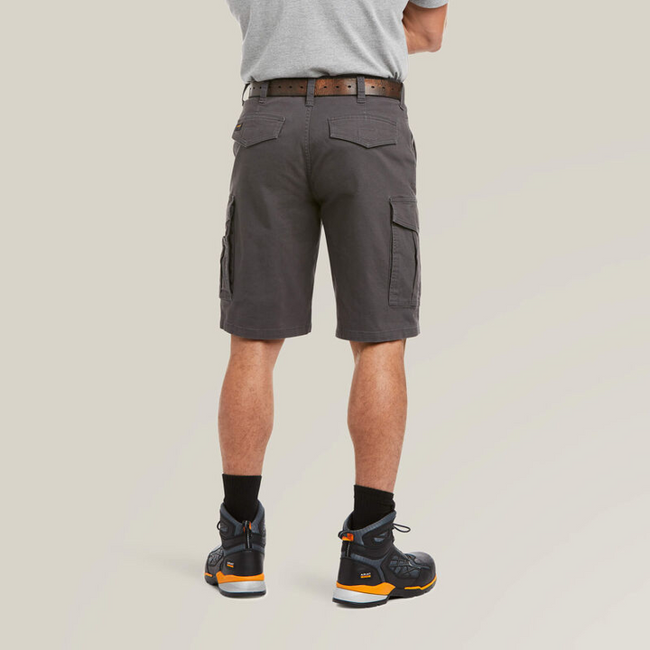 Ariat Mens Rebar Durastretch Made Tough Cargo 11" Short