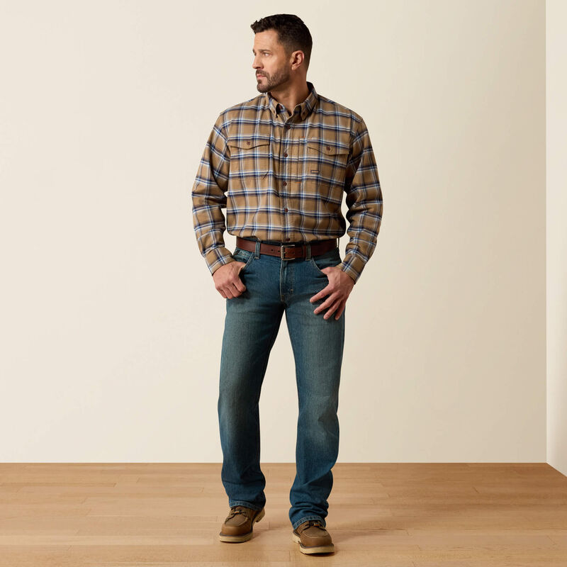 Ariat Men's Rebar Flannel DuraStretch Work Shirt
