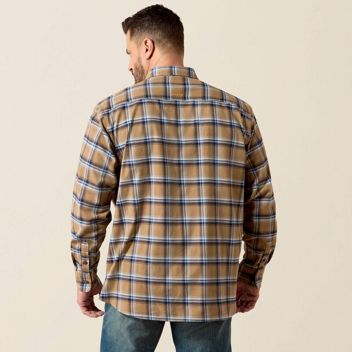 Ariat Men's Rebar Flannel DuraStretch Work Shirt