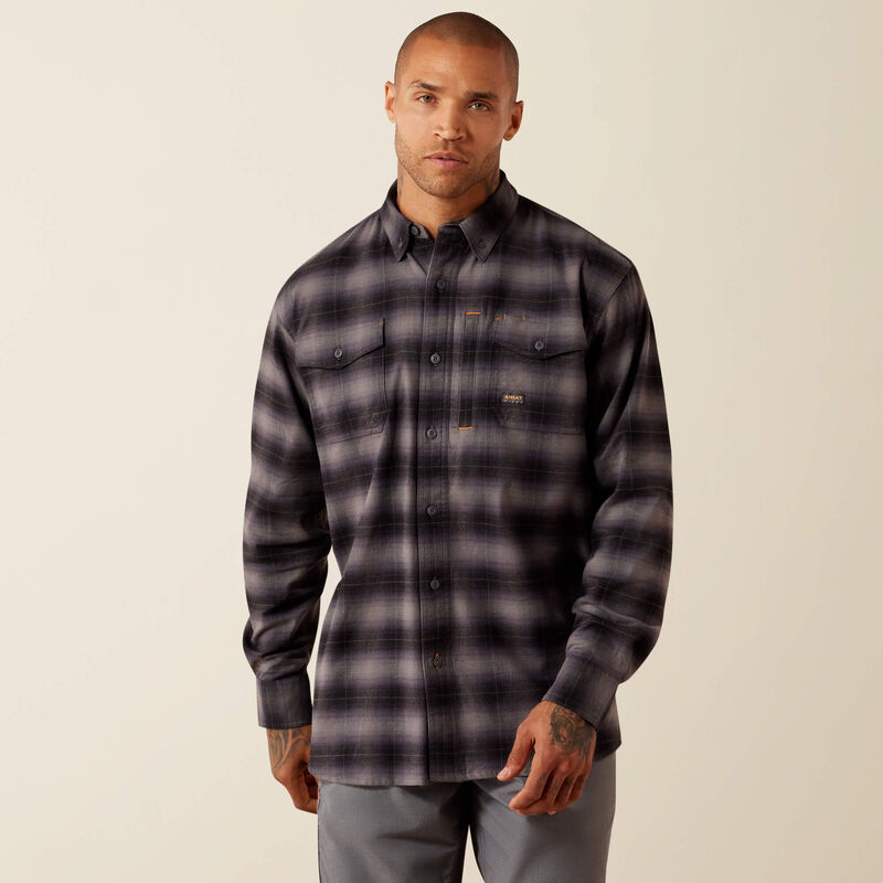 Ariat Men's Rebar Flannel DuraStretch Work Shirt