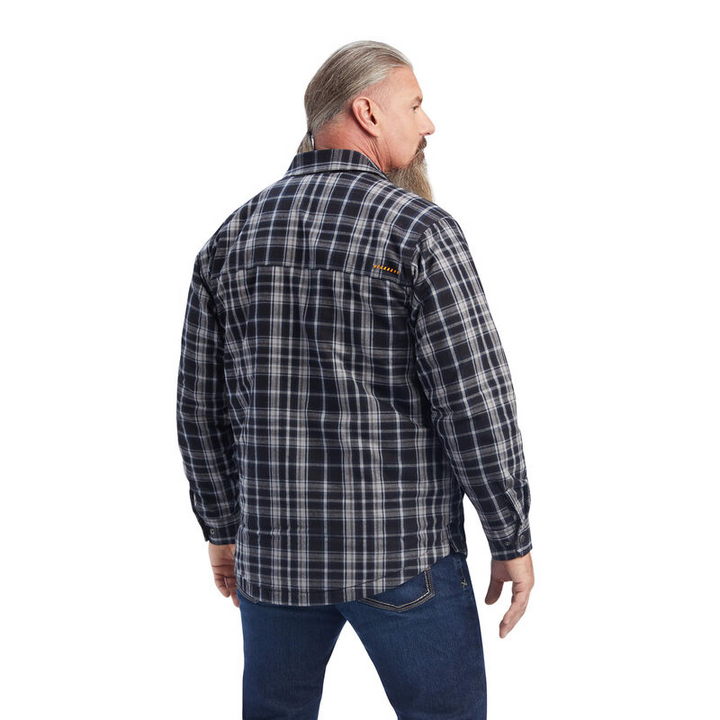 Ariat Men's Rebar Flannel Insulated Shirt Jacket