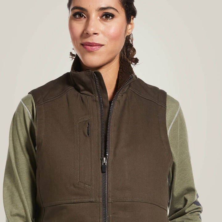 ariat-womens-rebar-duracanvas-insulated-vest-workwear-wearhouse-work-boots-apparel-safety-gear
