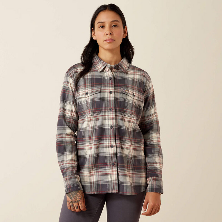 Ariat Women's Rebar Flannel DuraStretch Work Shirt