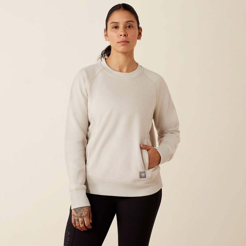 Ariat Women's Rebar Lightweight Fleece Sweatshirt