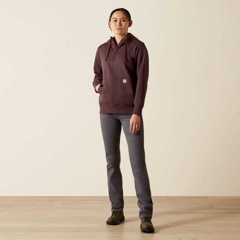 Ariat Womens Rebar Skill Set 1/2 Zip Hoodie