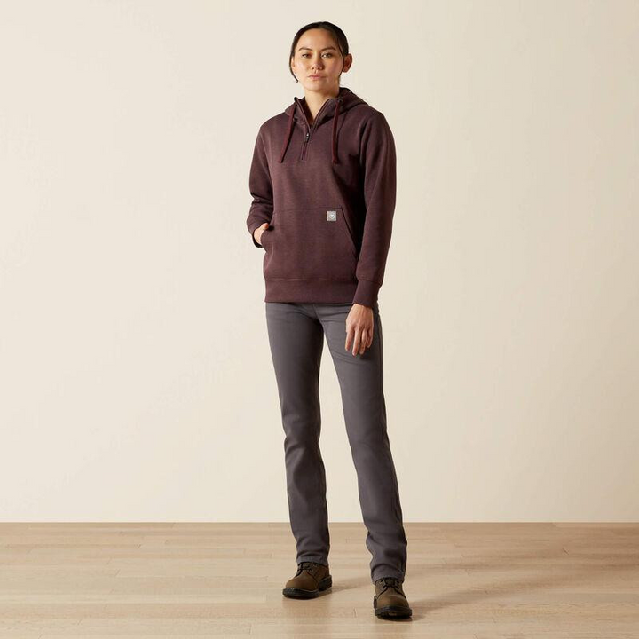 Ariat Womens Rebar Skill Set 1/2 Zip Hoodie