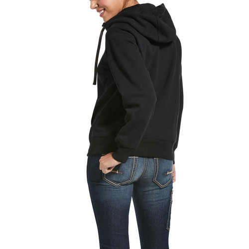 Ariat Womens Rebar Skill Set 1/2 Zip Hoodie