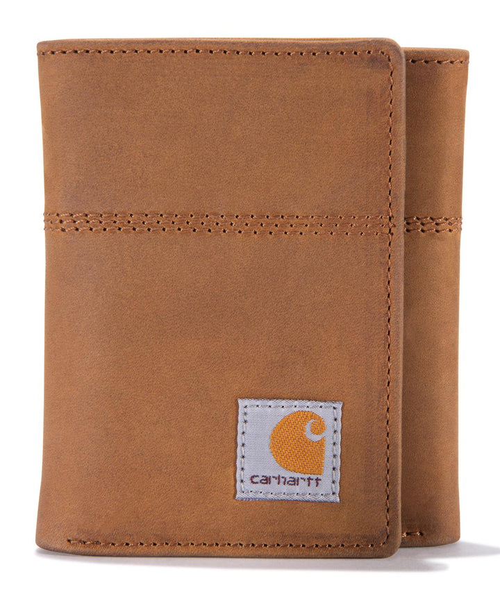 Carhartt Saddle Leather Trifold Wallet