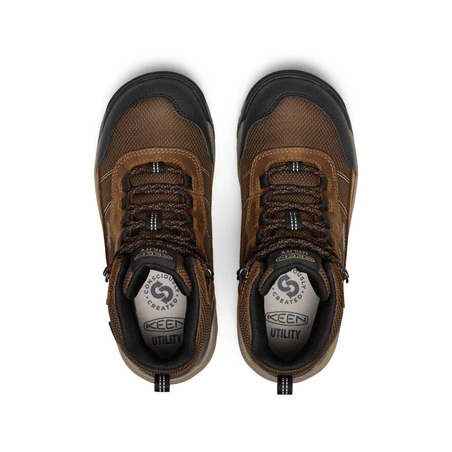 KEEN Women's Skokie Waterproof Work Boot (Soft Toe)