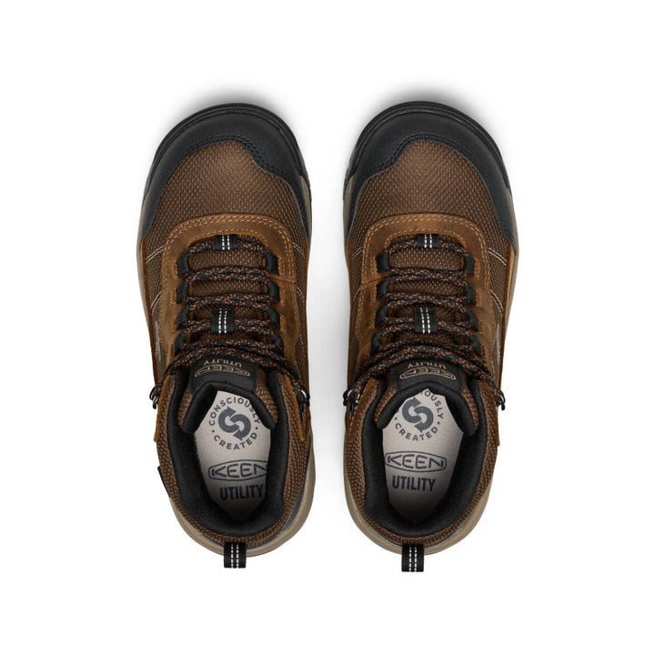 KEEN Women's Skokie Waterproof Work Boot (Soft Toe)