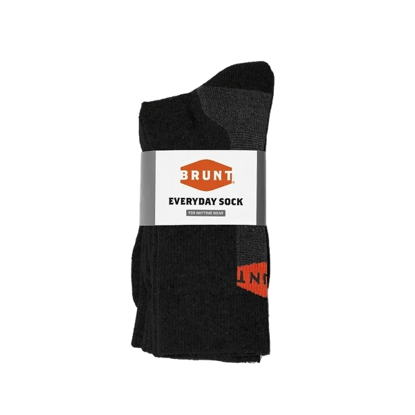 brunt-everyday-sock-3-pack-black-pack-workwear-wearhouse-work-boots-apparel-safety-gear
