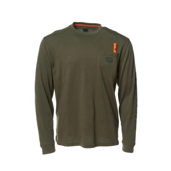 brunt-mens-the-martin-long-sleeve-pocket-tee-army-green-workwear-wearhouse-work-boots-apparel-safety-gear
