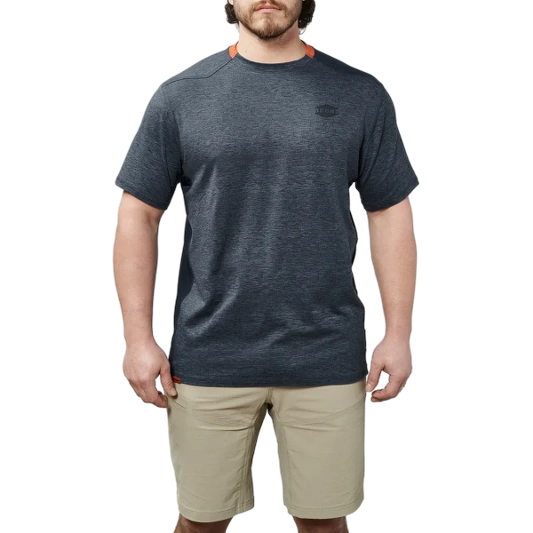 brunt-mens-the-mckenna-tech-short-sleeve-shirt-blue-front-workwear-wearhouse-work-boots-apparel-safety-gear
