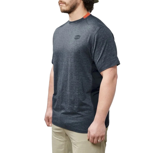 brunt-mens-the-mckenna-tech-short-sleeve-shirt-yellow-left-workwear-wearhouse-work-boots-apparel-safety-gear
