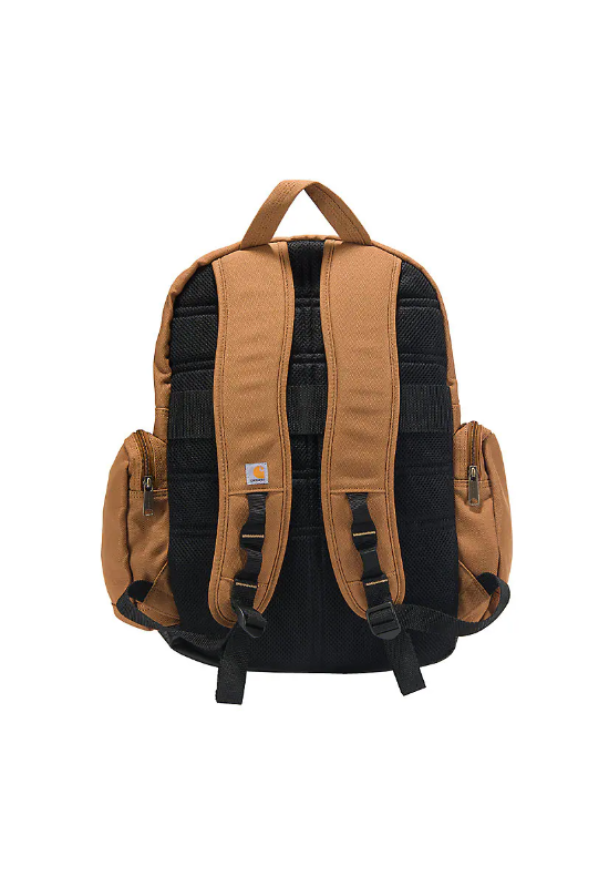carhartt-35l-triple-compartment-backpack-brown-back-workwear-wearhouse-work-boots-apparel-safety-gear
