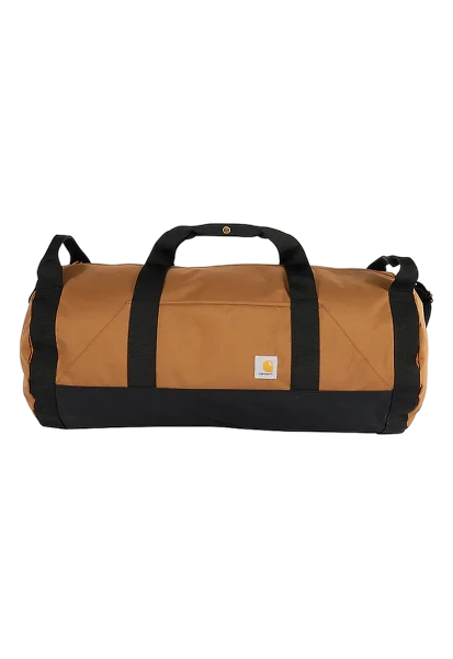 carhartt-40l-classic-round-duffel-carhartt-brown-front-workwear-wearhouse-work-boots-apparel-safety-gear

