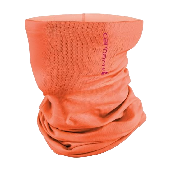 carhartt-force-lightweight-cooling-neck-gaiter-brite-orange-workwear-wearhouse-work-boots-apparel-safety-gear
