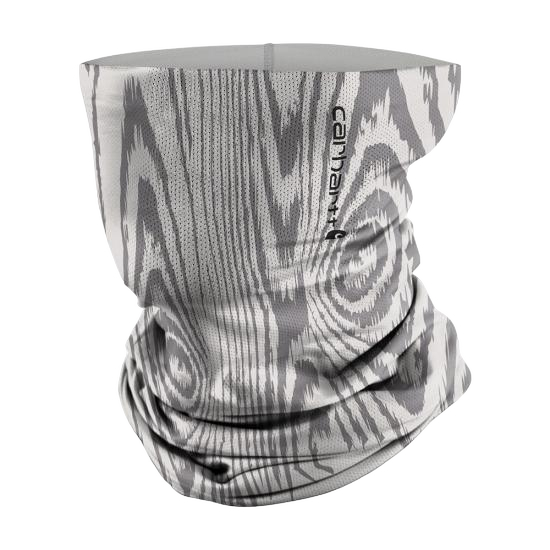 carhartt-force-lightweight-cooling-neck-gaiter-wood-grain-print-light-grey-workwear-wearhouse-work-boots-apparel-safety-gear
