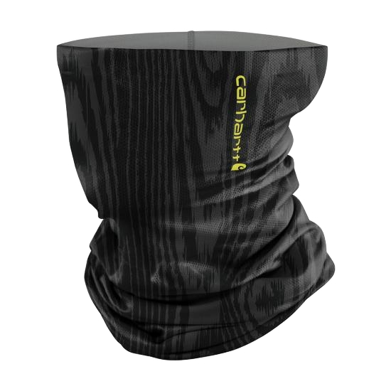 carhartt-force-lightweight-cooling-neck-gaiter-woodgrain-prt-black-shadow-workwear-wearhouse-work-boots-apparel-safety-gear
